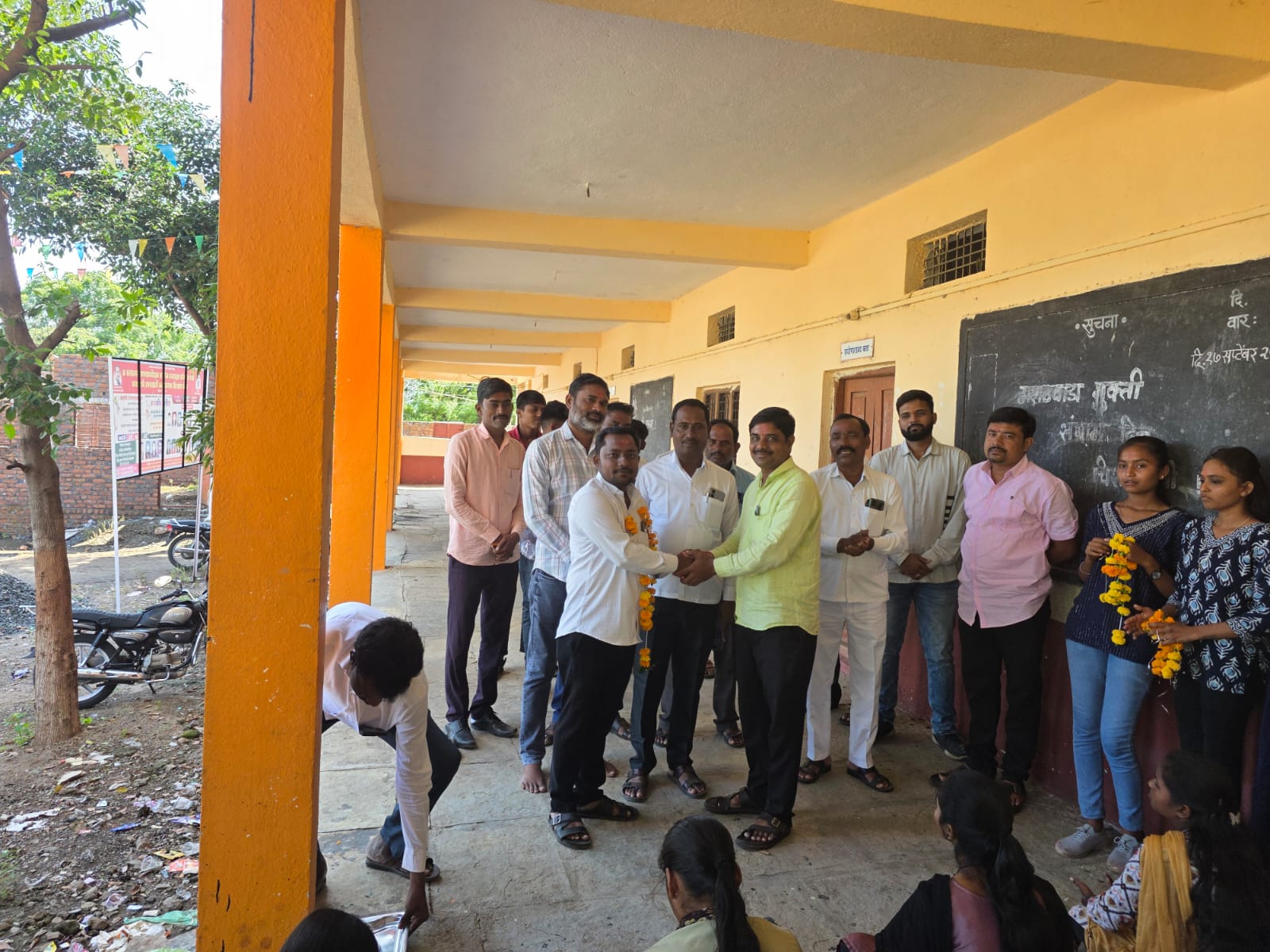 जिल्हास्तरीय स्पर्धेसाठी निवड